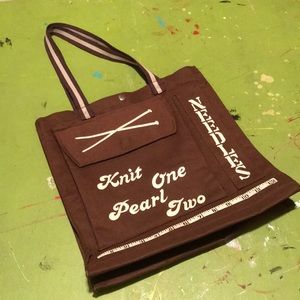 Vintage Knitting Bag